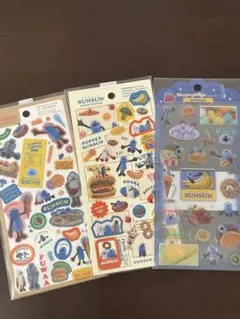 PUPPET SUNSUN ステッカー 3点セット