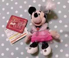 ディズニー　ミニー　ビッグバンドビート ぬいぐるみバッジ
