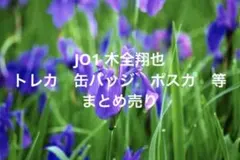 JO1 木全翔也　うちわ　アクスタ　トレカ　ラントレ　まとめ売り