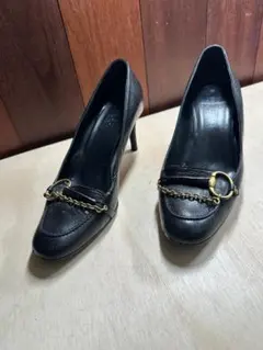 GUCCI グッチ ホースビット レザーパンプス ブラック イタリア製