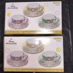 ディズニープリンセス ティーカップ＆ソーサー ラプンツェル　アリエル　２種