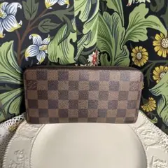 LOUIS VUITTON♡ ルイヴィトンダミエラウンドファスナー 長財布
