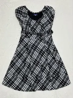 バーバリーブルーレーベル ノバチェックワンピース38