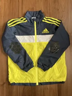 adidas ナイロンブルゾン　ネイビー　130cmのサムネイル