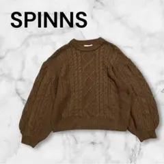 スピンズ　ニット　パフスリーブ　レディース　フリーサイズ　セーター