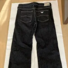美品Armani Jeans レディスストレートデニム ダークブルー27インチ