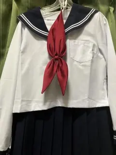 セーラー服上下 白と紺
