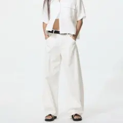 【UNIQLO】 バギーカーブジーンズ 25