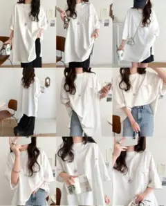 Javaコラボ オーバーサイズ ビッグポケットTシャツセットのサムネイル