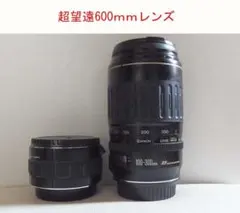 ★超望遠600mmレンズ CANON EF 100-300 ＋ 2倍レンズ