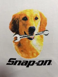 未使用/希少　スナップオン Tシャツ LL レトリバー　バックロゴ 企業系90s