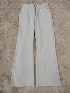 フレアパンツ Sサイズ ライトグレー