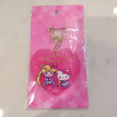 セーラームーンEternal ハローキティ アクリル ハート キーホルダー 映画