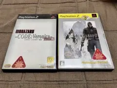 PS2 バイオハザード CODE:Veronica 完全版 & バイオハザード4