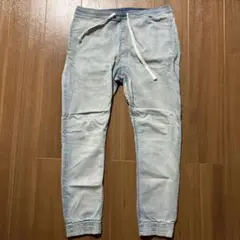 モンキータイム　スキニージャガーパンツ　ユナイテッドアローズ　ブルー