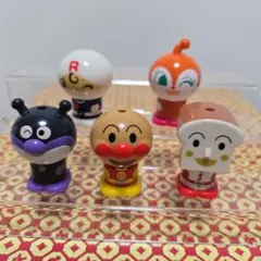 アンパンマン　ガチャガチャセット６体