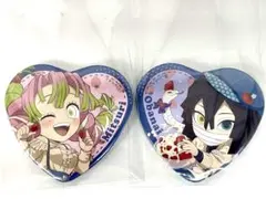 鬼滅の刃　ストロベリーフェスティバル　ランダムハート缶バッジ　蜜璃　伊黒