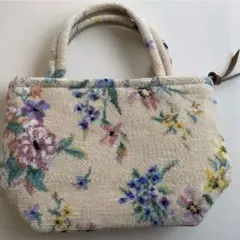 新品未使用　即日発送　Hotman シェニール織　ミニバッグ