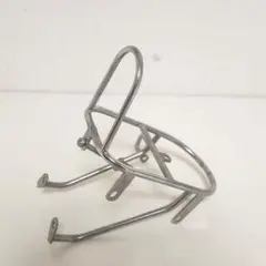 超希少！自転車用 フロントキャリア シルバー 荷台 レトロ デット 