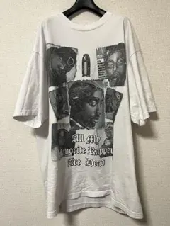 2pac ヒップホップTシャツ　ラップTシャツSHAKAWEAR XL