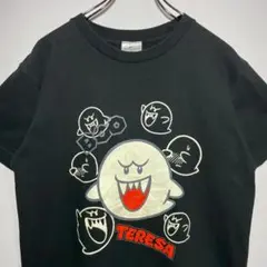 TERESA　テレサ　Tシャツ　サイズM　スーパーマリオ　デカロゴ　USJ　古着