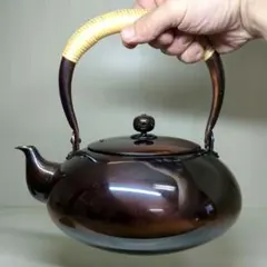 新潟県 燕市 白川堂 銅製 やかん ヤカン ケトル 容量約1800ml - メルカリ