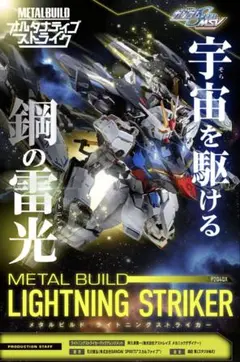 未開封 メタルビルド　ストライクノワール、ライトニングストライカー ガンダムSEED』ライトニングストライカー（オルタナティブ