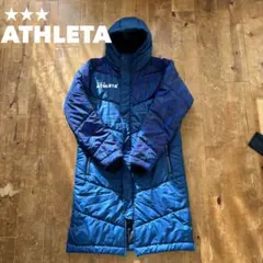 ATHLETA アスレタ ベンチコート サッカー フットサル スポーツ観戦 防寒