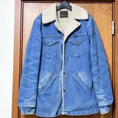 80s〜90s USA製 Wrangler ボアデニムジャケット