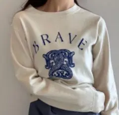 スナイデル Sustainableモチーフジャガードニットプルオーバー