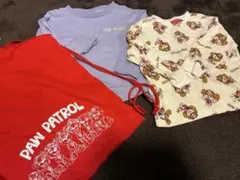 パウパトロールセット トップス2枚セット ナップザック