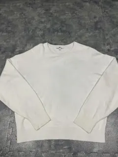 UNIQLO スムースコットンクルーネックセーター L