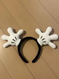 ミッキー手型カチューシャ