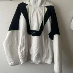 Nike ハーフジップ ジャケット ホワイト/ブラック