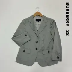 BURBERRY バーバリー 2wayテーラードジャケット 38 スタンドカラー