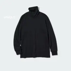 UNIQLO ソフトタッチタートルネックTシャツ