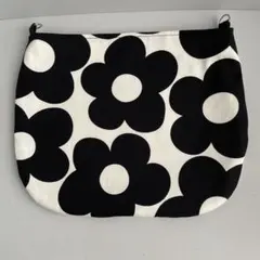 Ｄカン付き紐無しミニバッグ　スマホショルダーバッグ　ハンドメイド