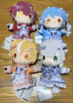 ホロライブ　パペットぬいぐるみ　4種セット