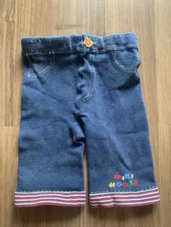 ミキハウス ベビーボトムス　80cm ダークブルー