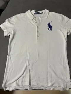 Ralph Lauren M ホワイト　ポロシャツ