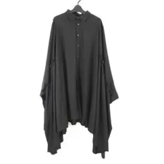 ノットコンベンショナル 23SS ギャザーケープシャツ