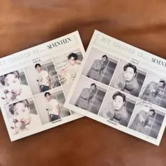 SEVENTEEN セブチ DICON フォトステッカー ミンギュ2枚セット