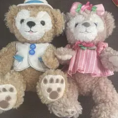 ダッフィー & シェリーメイ ぬいぐるみセット