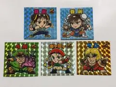 ストリートファイター 俺より強いやつらの世界展 ビックリマン シール