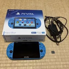 PSVita aqua blue PCH−2000ZA23 本体と付属品