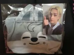 Stray Kids オンラインくじ スクエアポーチ Wolf Chan - メルカリ