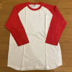 【未使用品】Printstar 107-CRB ラグラン 七分袖 Tシャツ M