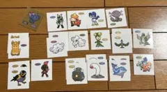 ポケモンパンシール デコキャラシール 第201弾 16枚セット➕8枚