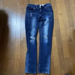 C-SEVENTEEN ダークブルースリムフィットデニム