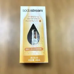 sodastream ウォータードロップ　オレンジ フレーバー40mLのサムネイル